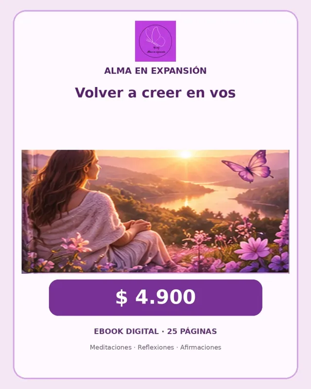 Volver a creer en vos