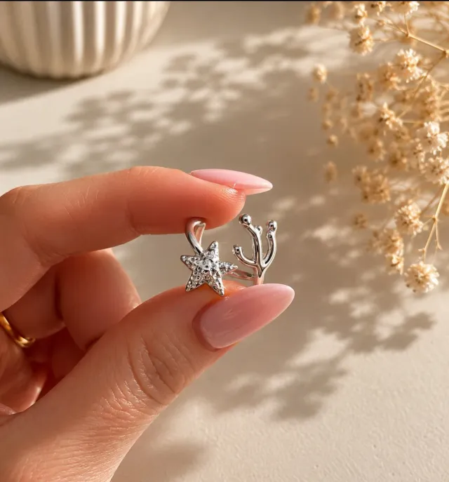 Anillo estrella Mar