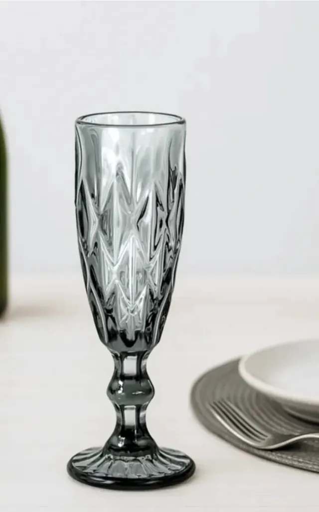 Copa flauta diamante negro