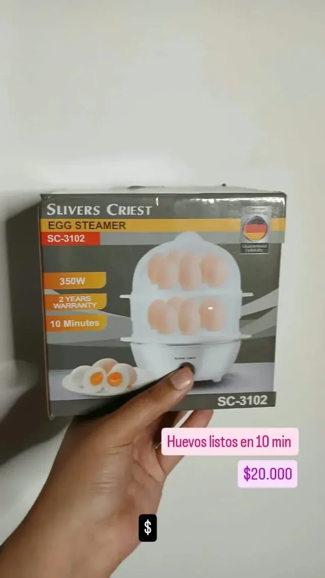 Huevos listos en 10 minutos