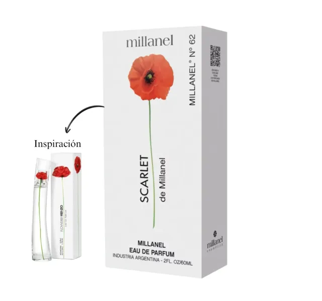 Alt 62 Scarlet inspirado en Flower de Kenzo