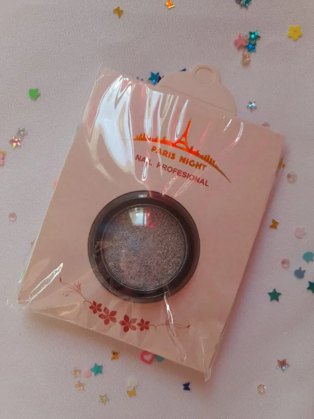 Polvo Holográfico Plateado