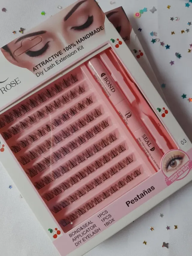 Kit pestañas con pegamento