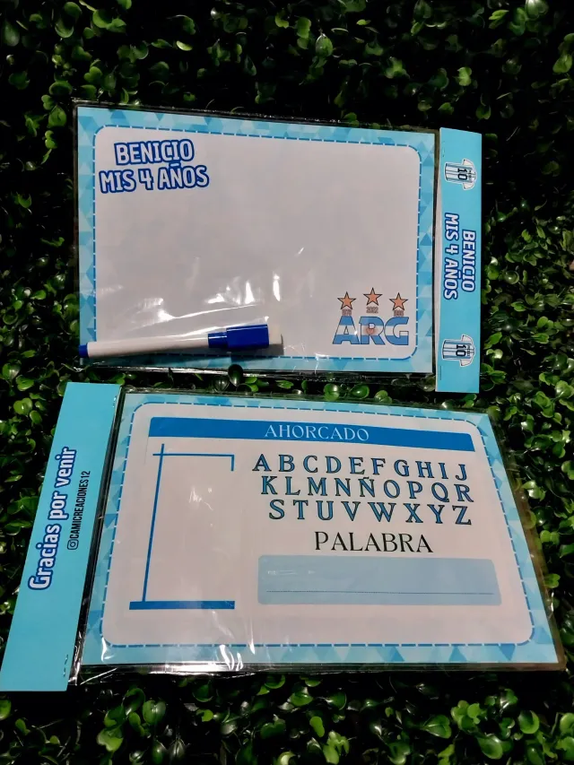 Pizarras medianas personalizadas