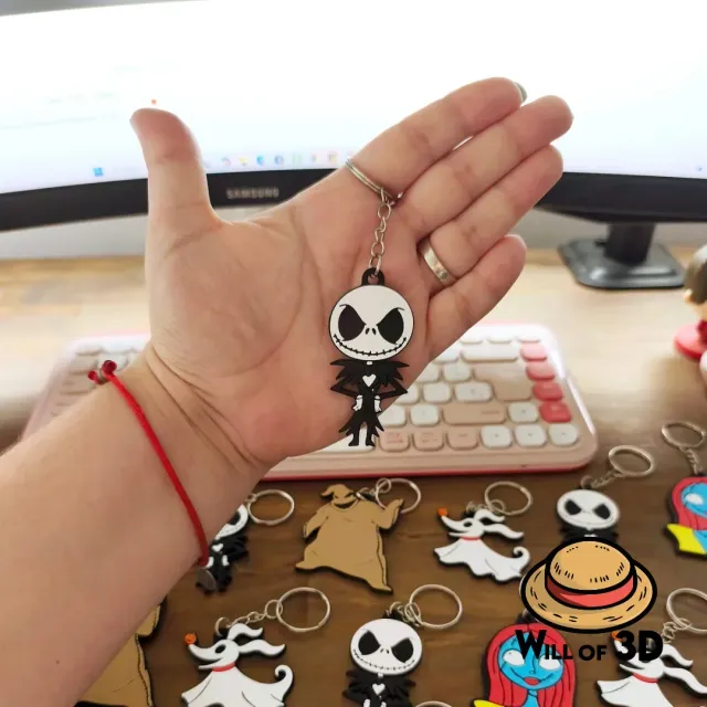 Llaveros El Extraño Mundo de Jack