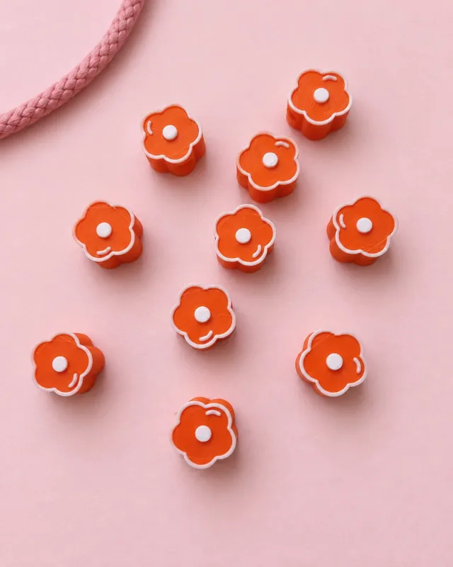 Charms flores x 10u