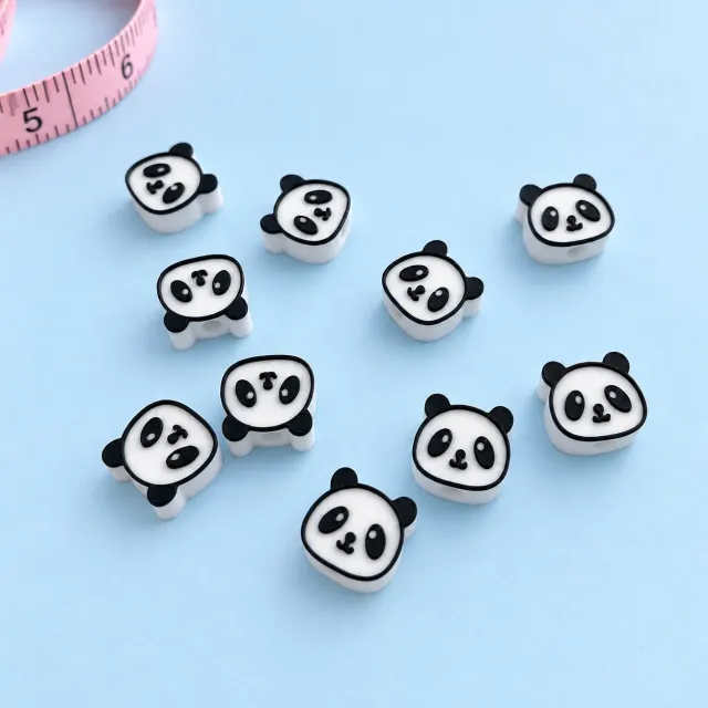 Charms Panda x 10u