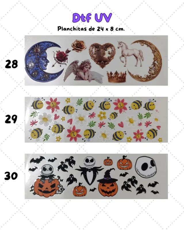 Planchitas DTF UV 4