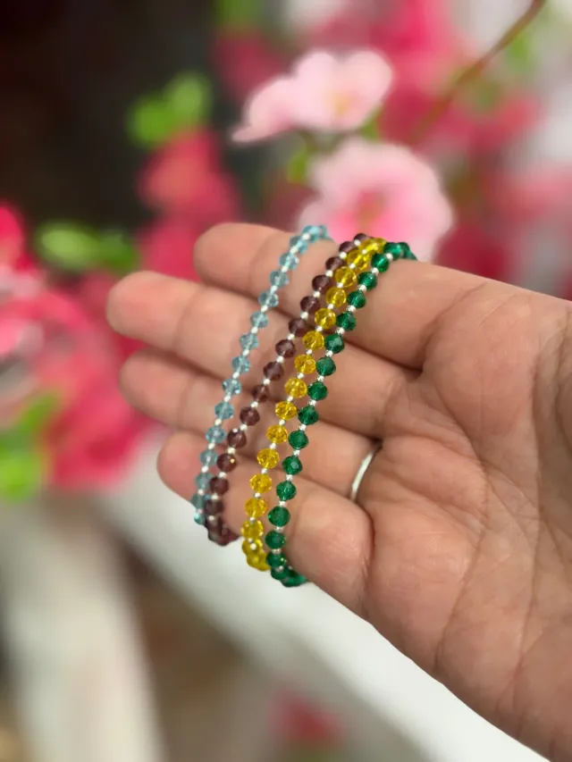 “Carmela” Pulseras en Plata 925 y Cristal Roca