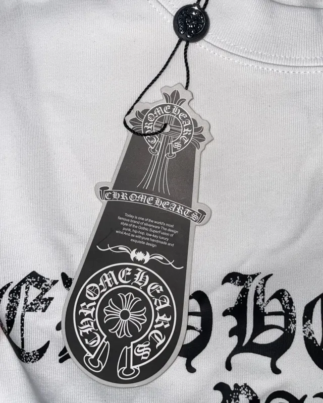 Remera Chrome Hearts Blanca Talle L 4
