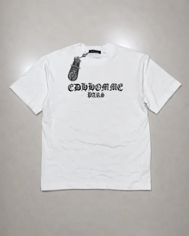 Remera Chrome Hearts Blanca Talle L