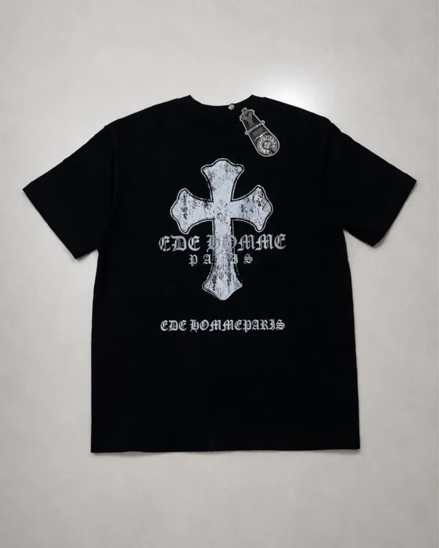 Remera Chrome Hearts Negra Talle L 2