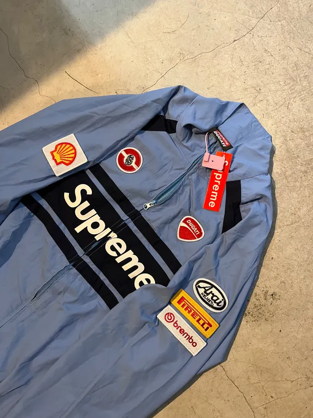 Campera Supreme x Ducati Azul Talle XL 3
