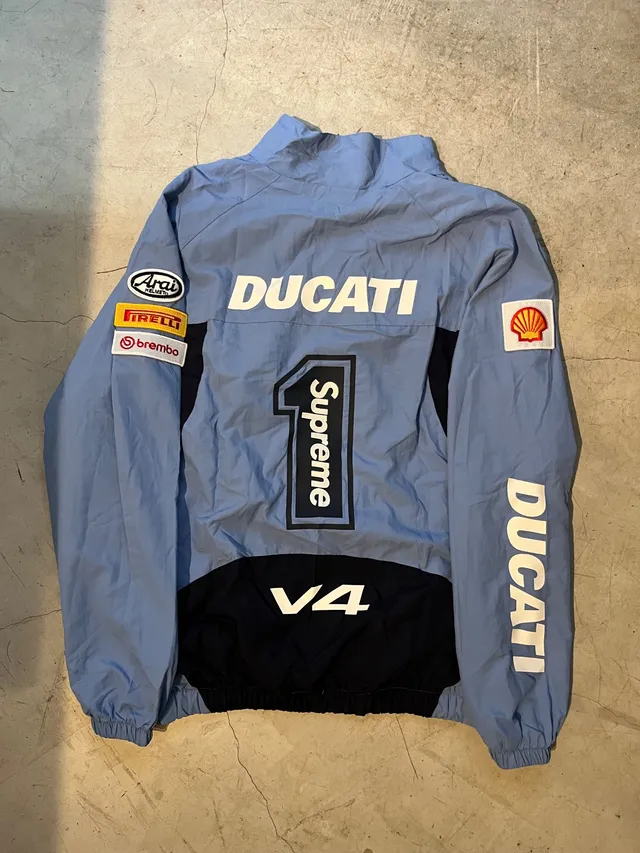 Campera Supreme x Ducati Azul Talle XL 2
