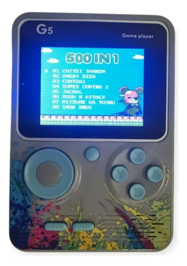 Consola Videojuegos Portátil con 500 juegos 2