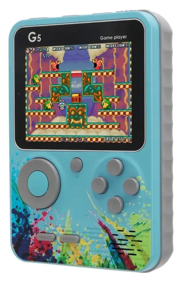 Consola Videojuegos Portátil con 500 juegos y Joystick 6