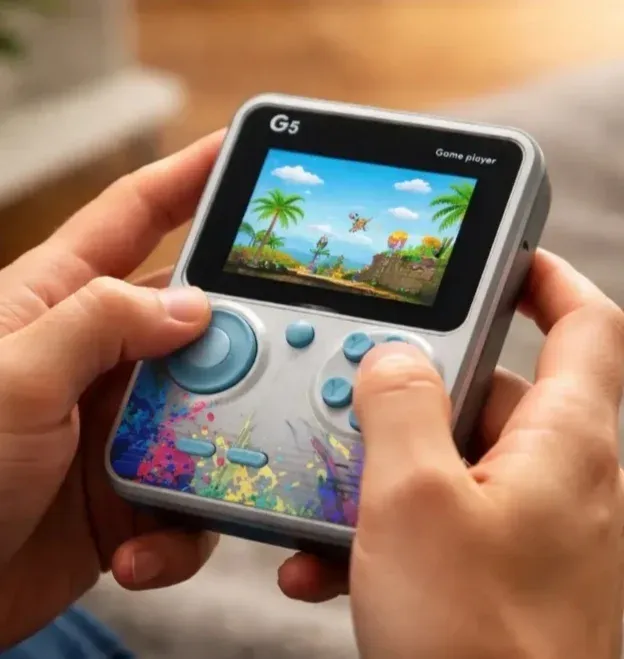 Consola Videojuegos Portátil con 500 juegos y Joystick 3
