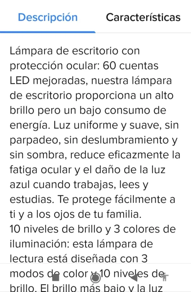 Lámpara LED extensible regulable 6