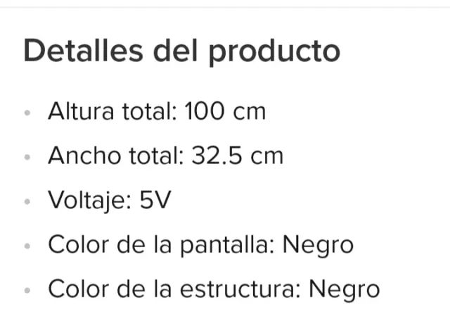 Lámpara LED extensible regulable 8