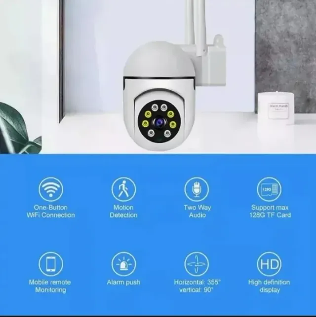 Camara de seguridad wifi 2