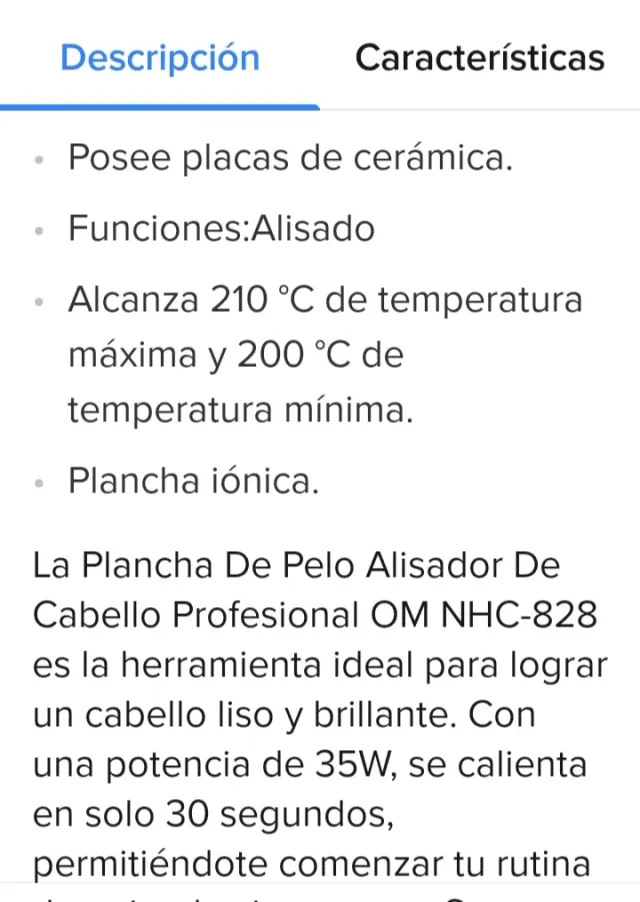 Plancha para Pelo 4