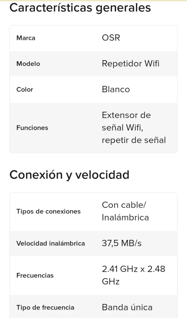 Repetidor señal Wifi 3