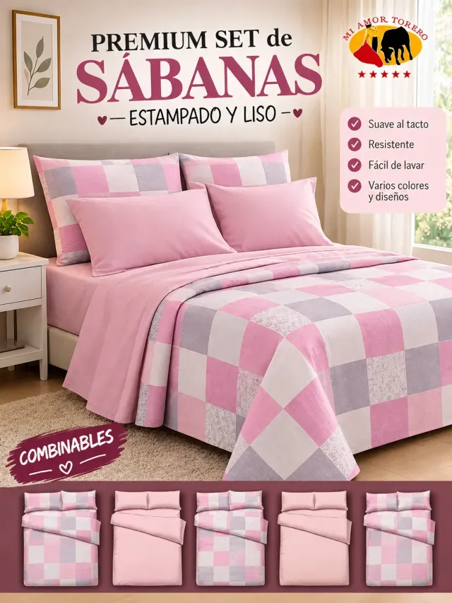 Juego de sábanas TORERO 2 1/2 Plazas 2