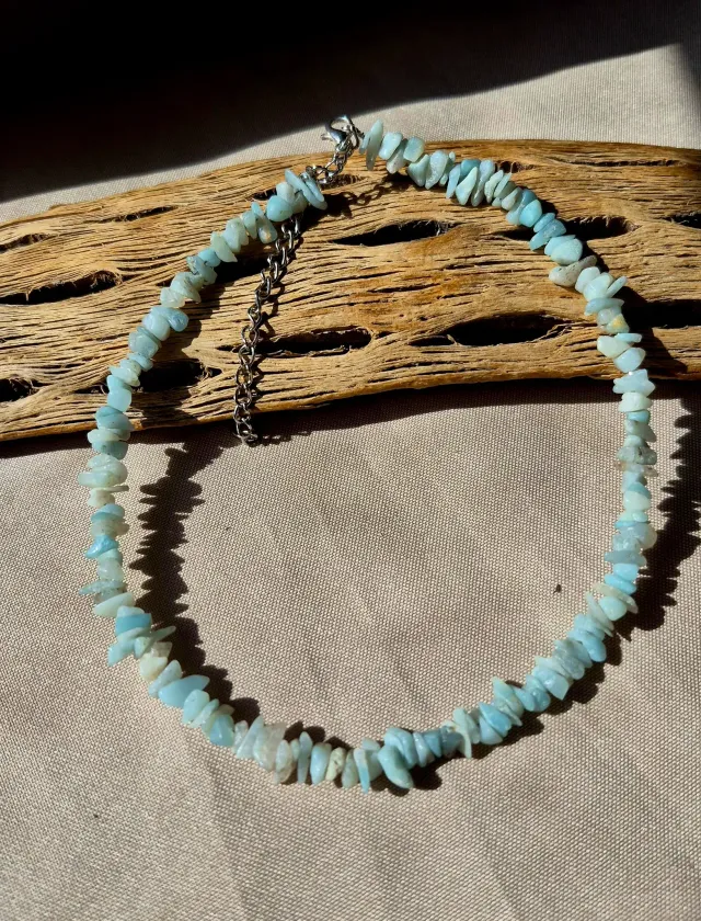 Collar amazonita