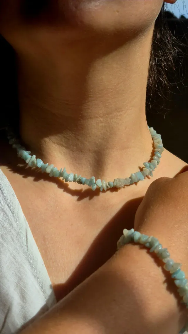 Collar amazonita 3
