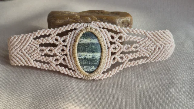 Pulsera Jaspe Cebra 5