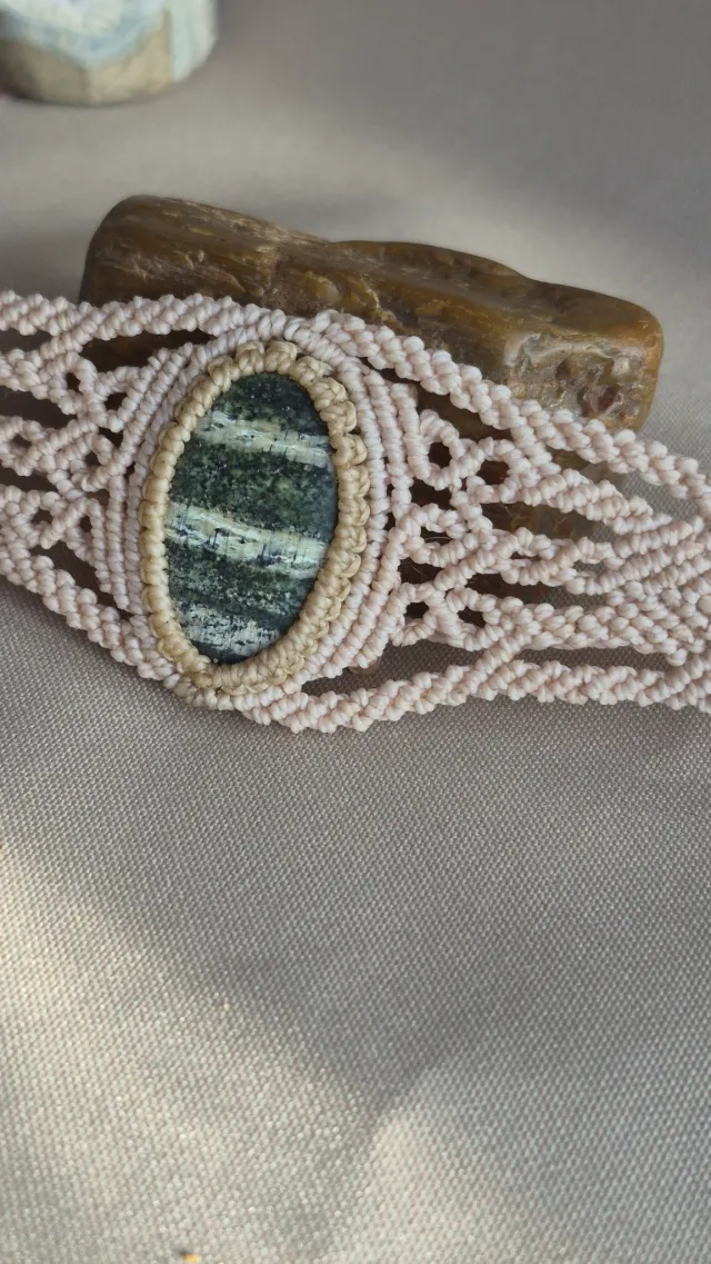 Pulsera Jaspe Cebra 6