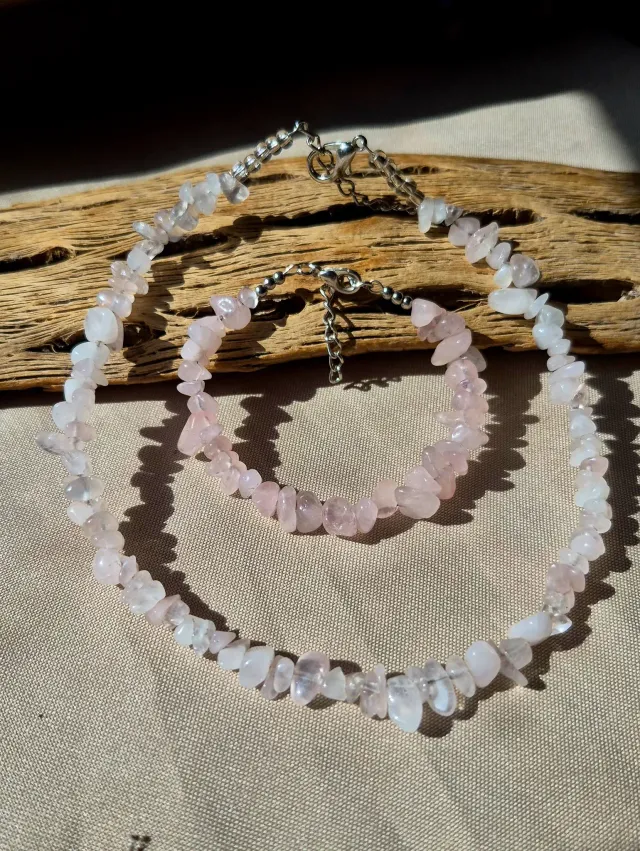 Combos Collar + Pulsera — Piedras Naturales 3
