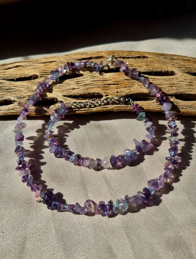 Combos Collar + Pulsera — Piedras Naturales