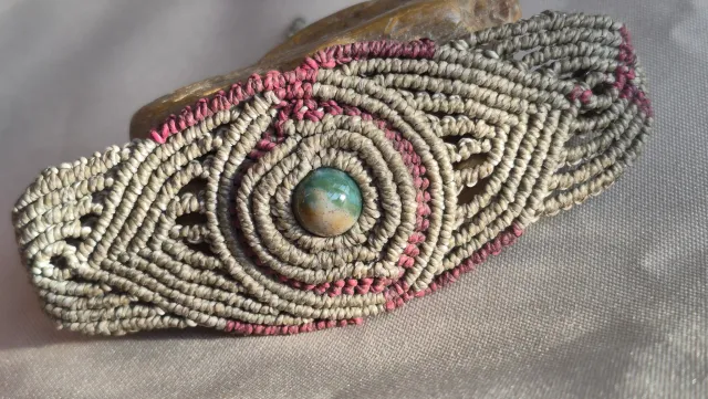 Pulsera Agata Musgo 5