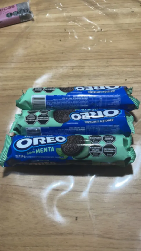 Oreos menta