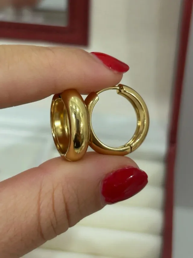 Aros Inflados Dorados