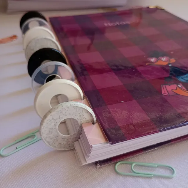 Cuaderno Tapa Dura con Sistema de Discos – Pato Lucas ✨ 2