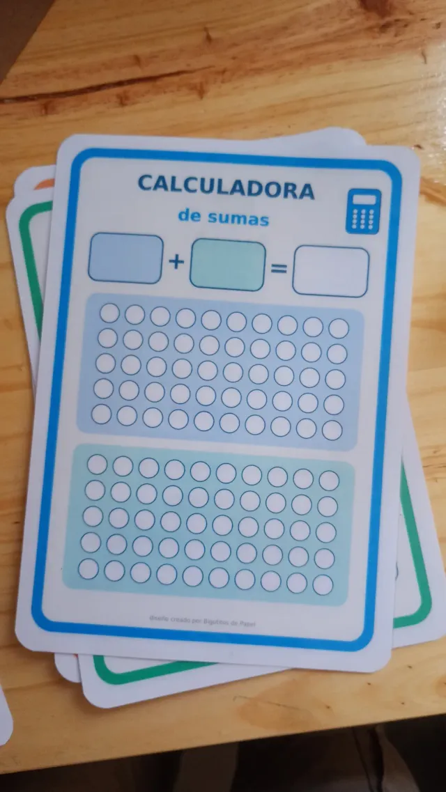 Set de calculadoras Didácticas