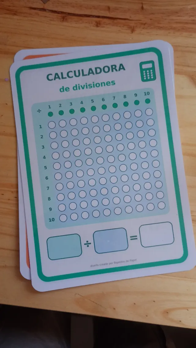 Set de calculadoras Didácticas 3