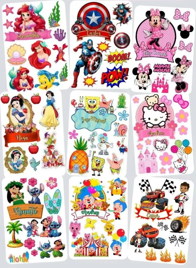 Kit PDF Toppers 1 Pieza 6 Archivos 2