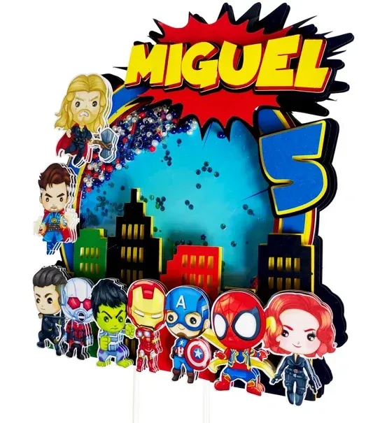 PACK de TOPPERS 3D PREMIUM 3000 MOTIVOS editables 7