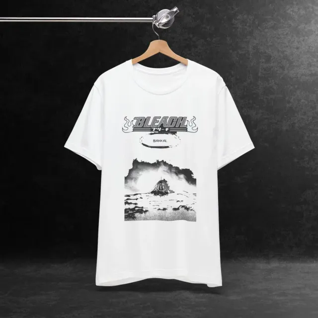 Remera Oversize Blanca Bleach "Bankai" 4