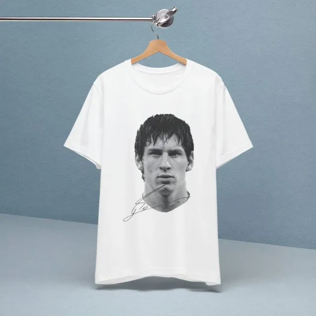 Remera Oversize Lionel Messi Joven & Firma Retro 3