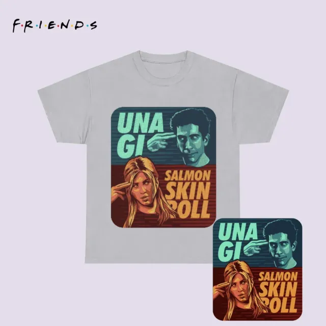 Remera Oversize Friends "Unagi & Salmon Skin Roll" 3