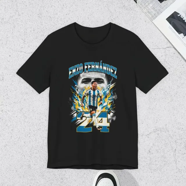Remera Oversize Enzo Fernández #24