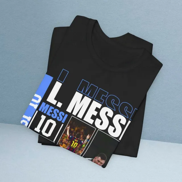 Remera Oversize Lionel Messi Collage Homenaje Carreras 3