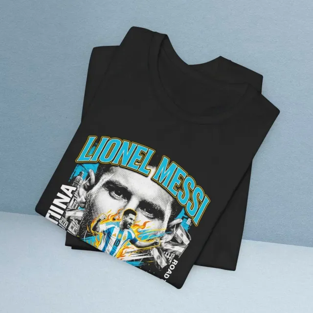 Remera Oversize Lionel Messi #10 "Road to 2026" 4
