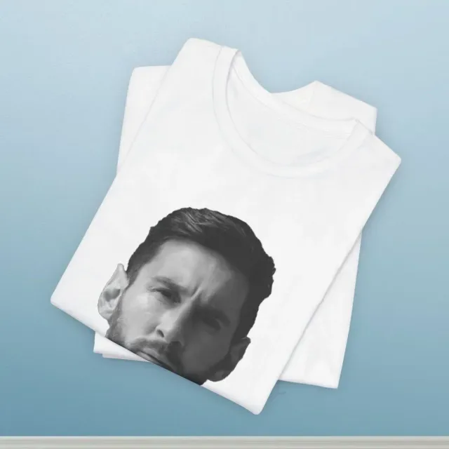 Remera Oversize Lionel Messi Rostro & Firma 3