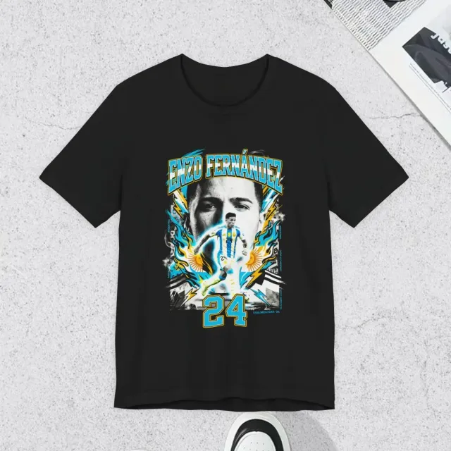 Remera Oversize Enzo Fernández Edición Mundial