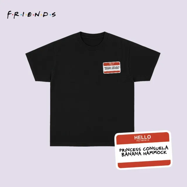 Remera Oversize Friends "Hello"
